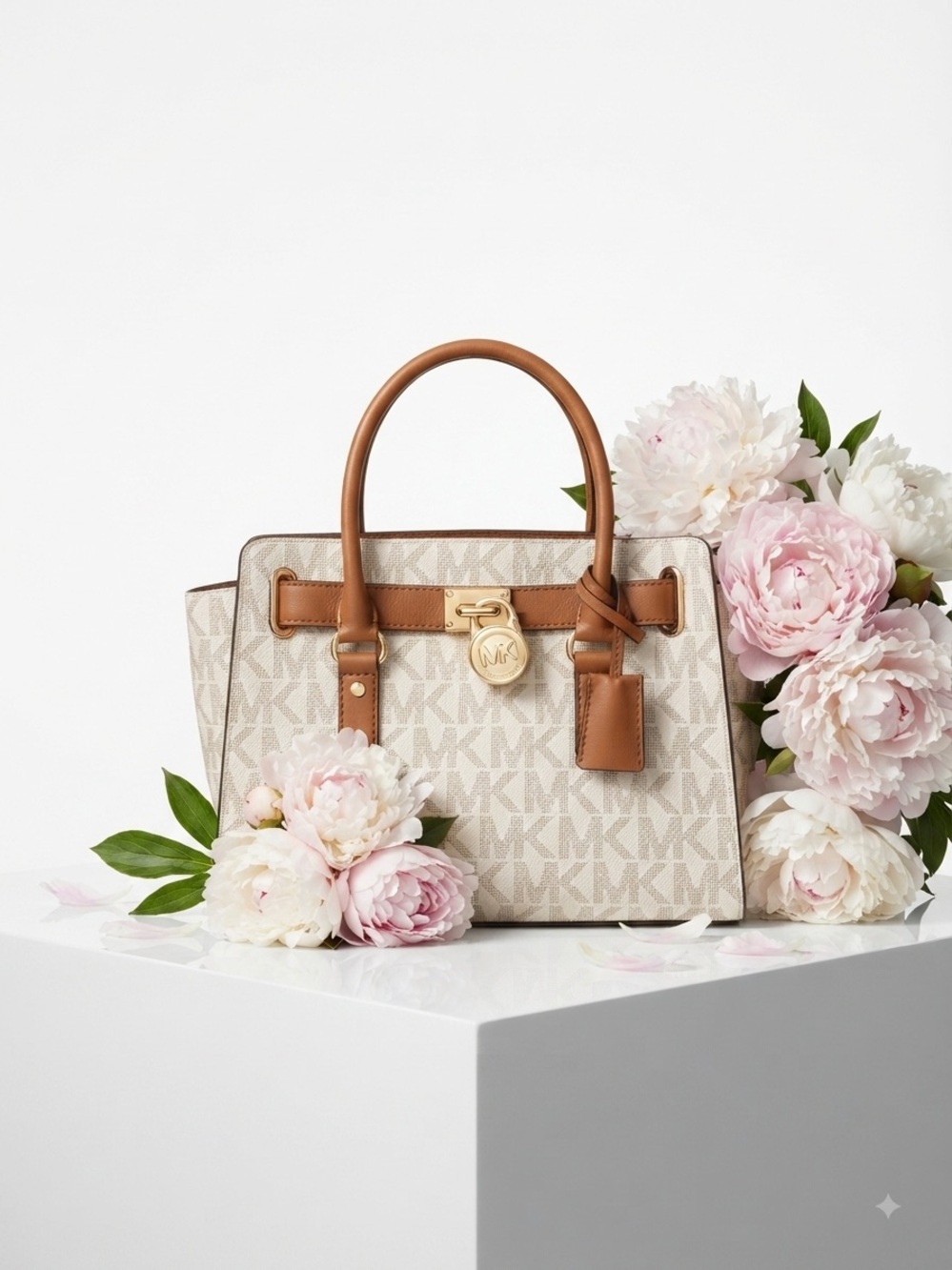 Michael Kors Hamilton Moderne Signature Logo Satchel